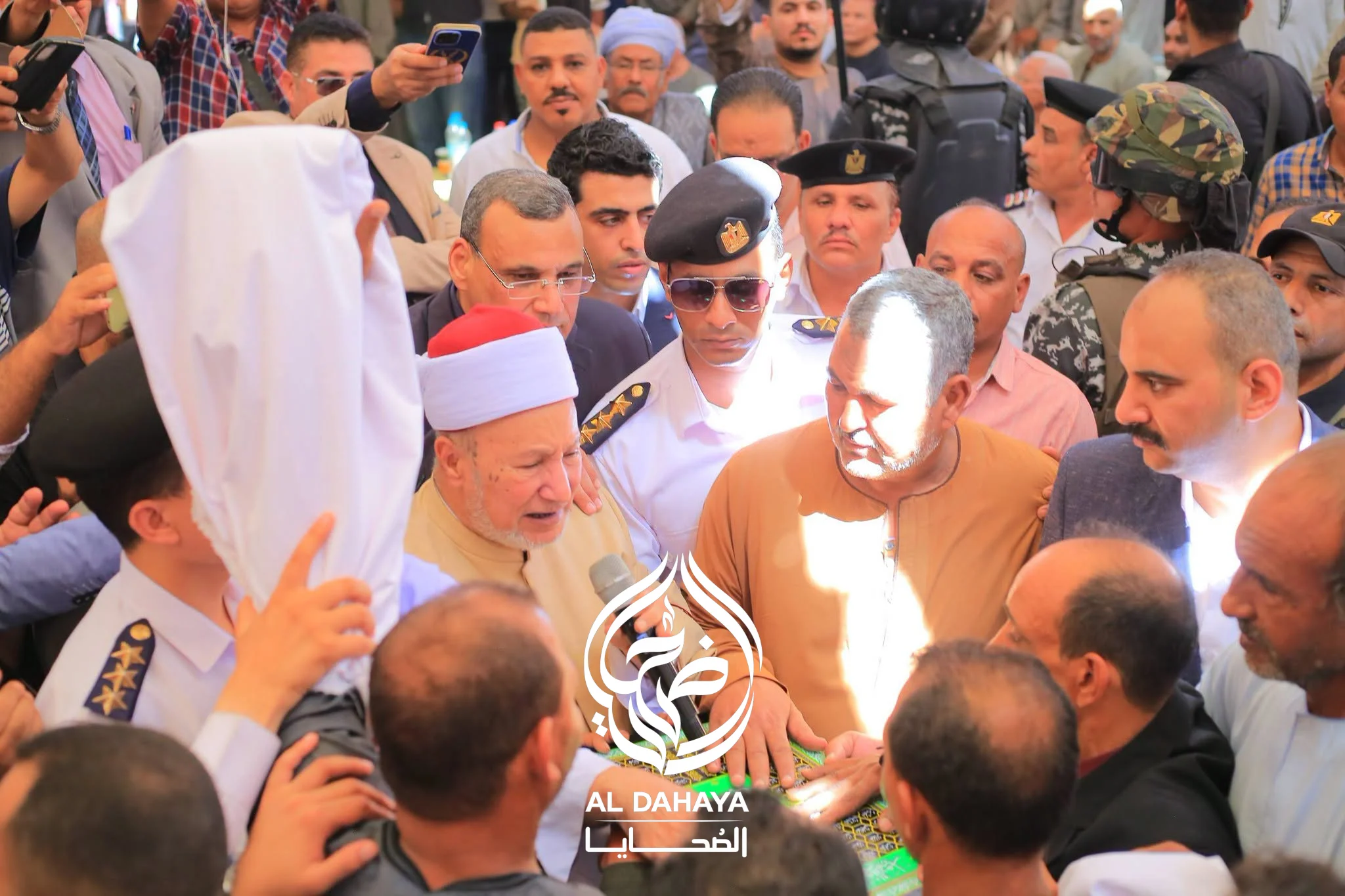 صورة 4 - موقع الضحايا يرصد رسالة شكر من أهالي عرابة أبو عزيز وبهتا عقب إتمام الصلح التاريخي بين العائلتين