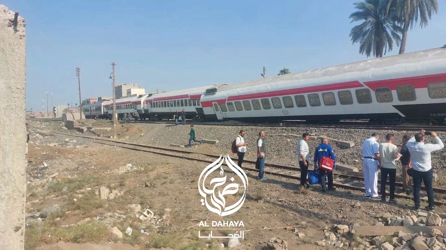 صورة 4 - خروج 4 عربات من القطار الإسباني رقم 919 عن القضبان