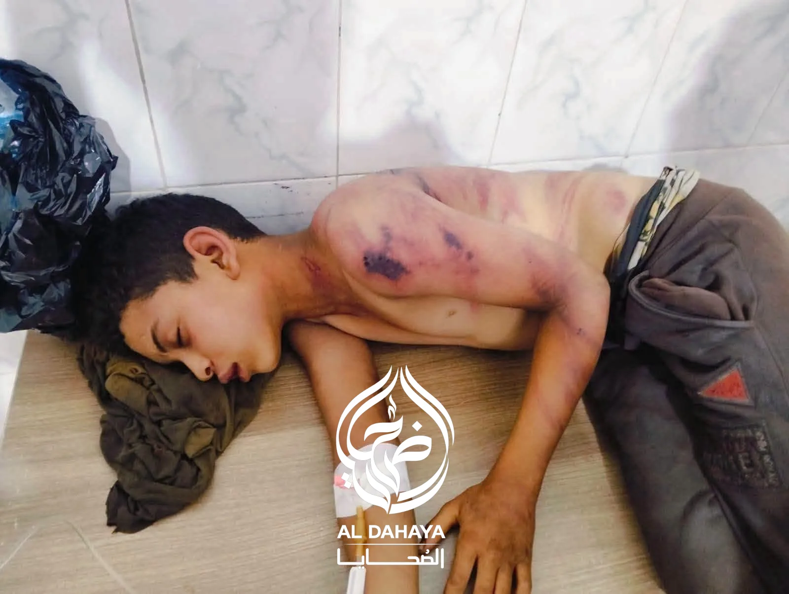 صورة 2 - بالفيديو :: ضبط شخصين بعد تعذيبهما طفلًا داخل ورشة سيارات بالمنوفية