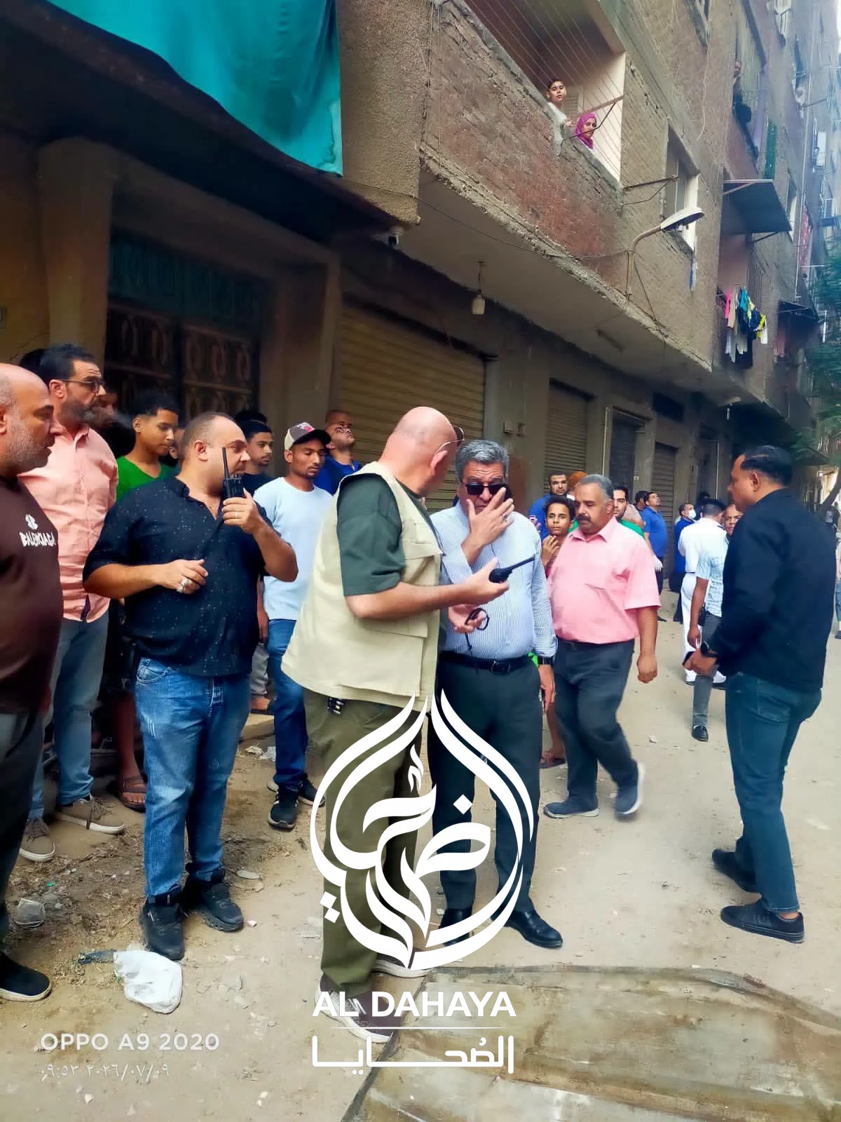 صورة 2 - اللواء أحمد جلال يقود المتابعة الميدانية بموقع الحادث