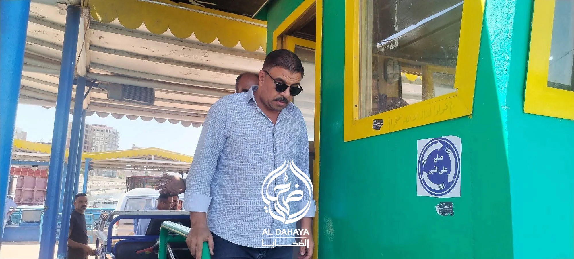 صورة 2 - بالصور :: الصمطي يتابع منسوب النيل ويتفقد مرسى الشورانية بالمراغة