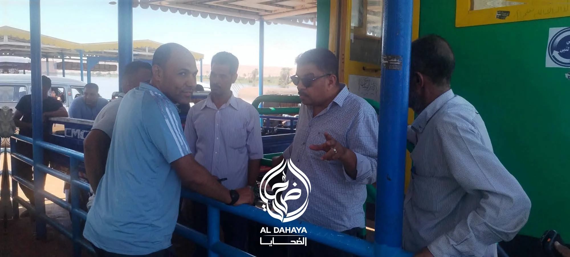 صورة 3 - بالصور :: الصمطي يتابع منسوب النيل ويتفقد مرسى الشورانية بالمراغة