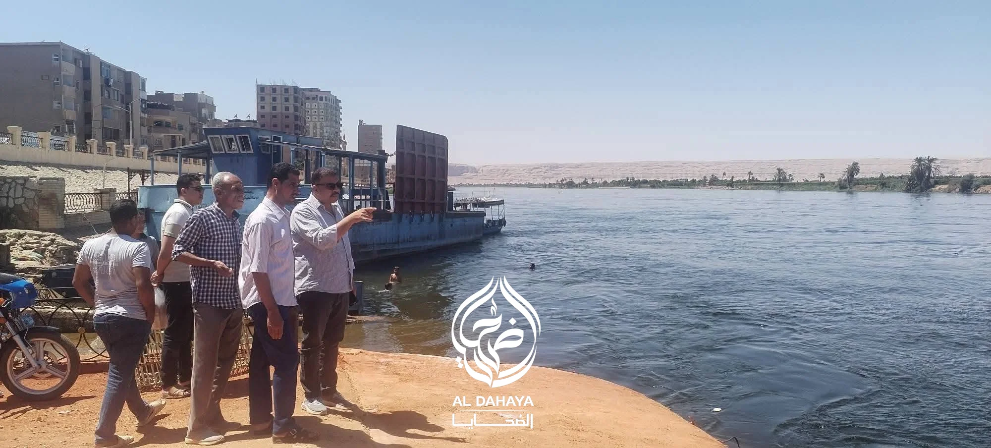 صورة 13 - بالصور :: الصمطي يتابع منسوب النيل ويتفقد مرسى الشورانية بالمراغة