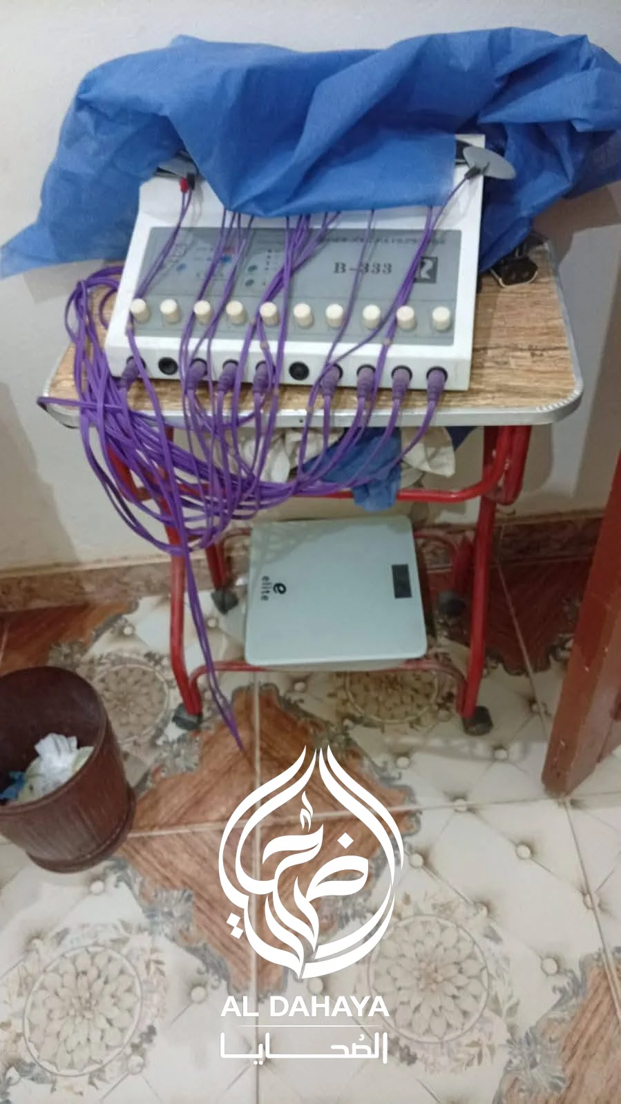 صورة 2 - ضبط فتاة تنتحل صفة أخصائي علاج طبيعي بمركز جهينة وتشميع المنشأة
