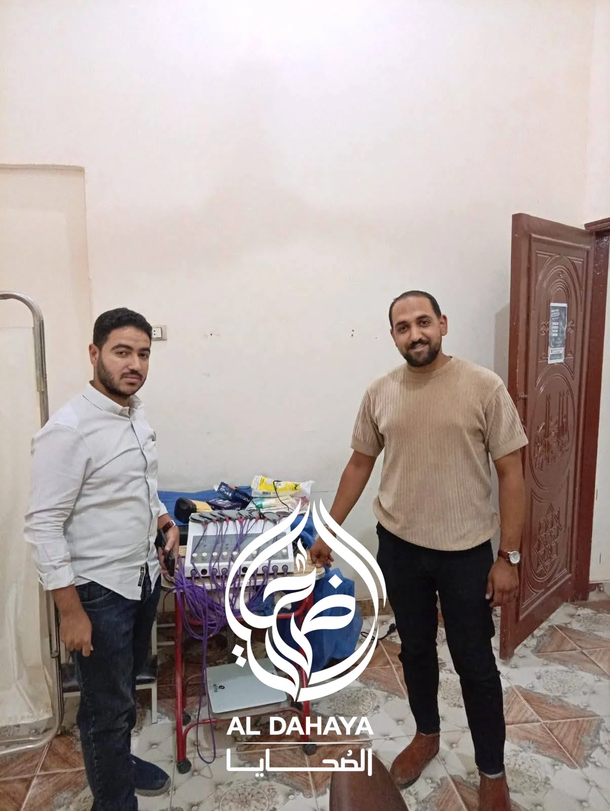 صورة 3 - ضبط فتاة تنتحل صفة أخصائي علاج طبيعي بمركز جهينة وتشميع المنشأة