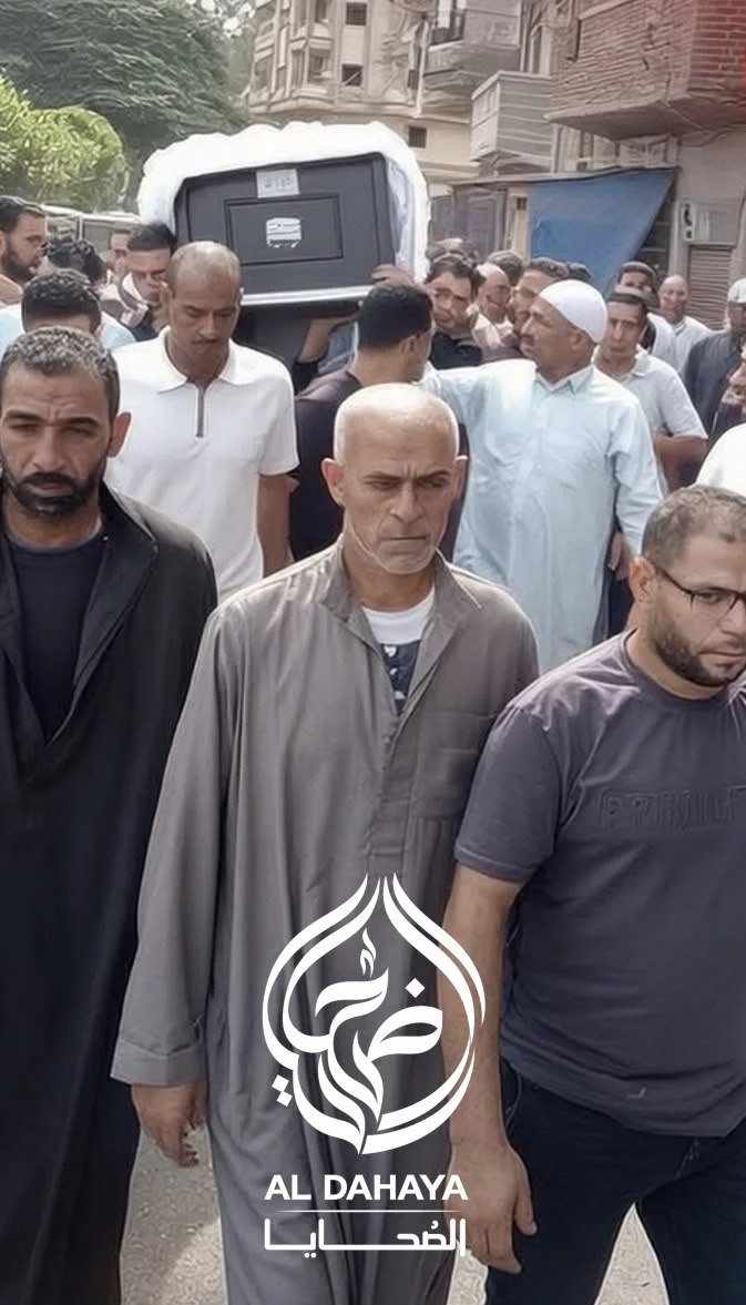 صورة 2 - بدموع وقلوب موجوعة.. قرية عزة رمزي تودع مضيفة الطيران في جنازة مهيبة.. ووالدها ينتظر عودتها بدموع الحسرة