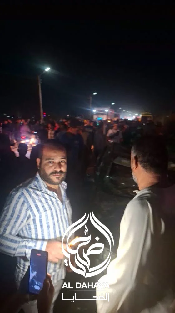صورة 2 - بالصور | مصرع عروسين وشقيقة العروس وإصابة 3 آخرين في سقوط سيارة زفاف بترعة في سوهاج