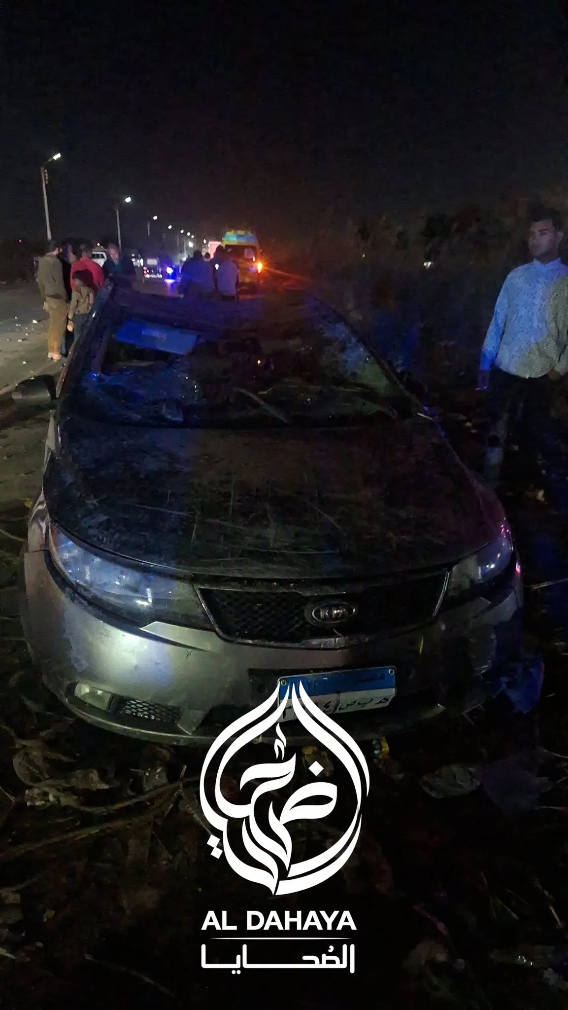 صورة 12 - بالصور | مصرع عروسين وشقيقة العروس وإصابة 3 آخرين في سقوط سيارة زفاف بترعة في سوهاج