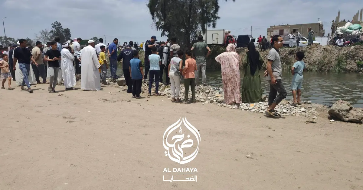 فاجعة في أبو المطامير.. تواصل البحث عن ثلاثة شباب غرقوا في نهر النيل